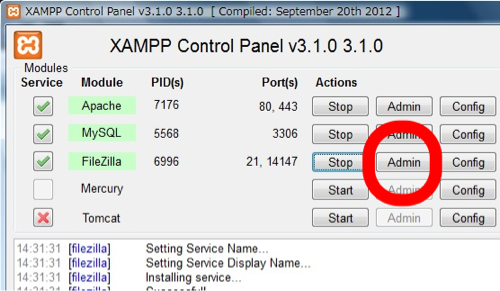 Xampp ftp 1